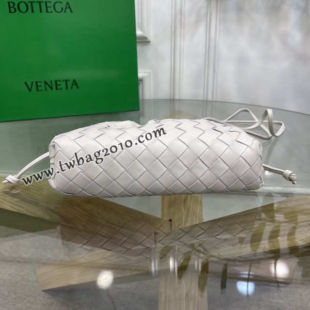 Bottega veneta高端女包 98061 寶緹嘉升級版小號編織雲朵包 BV經典款純手工編織羔羊皮女包  gxz1187